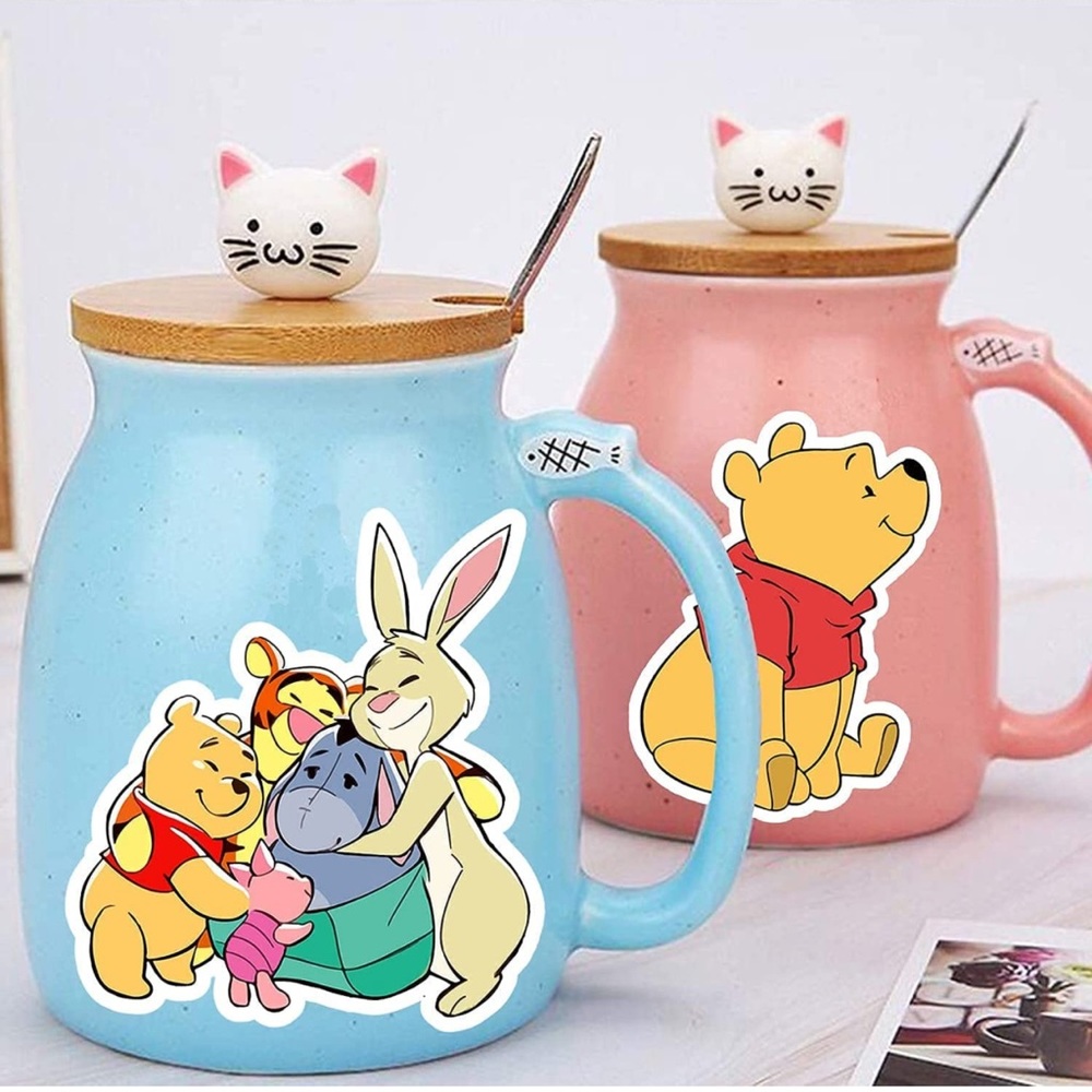 Whinnie The Pooh Stickers 12 Vinyl Stickers - Mystery Bundle - Picture 5 of 5